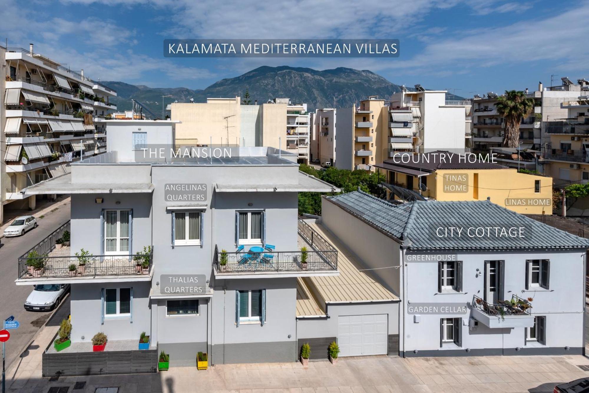 City Cottage - Kalamata Villas Eksteriør bilde